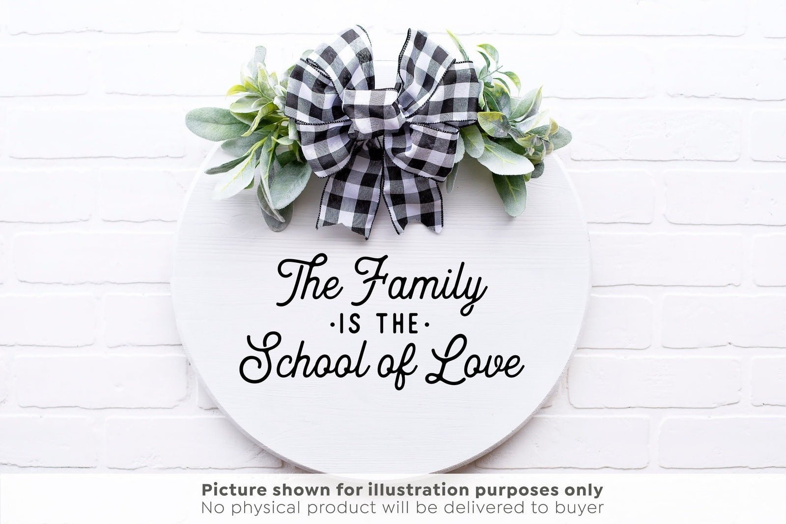 Family School of Love SVG - Little Way Design Co.