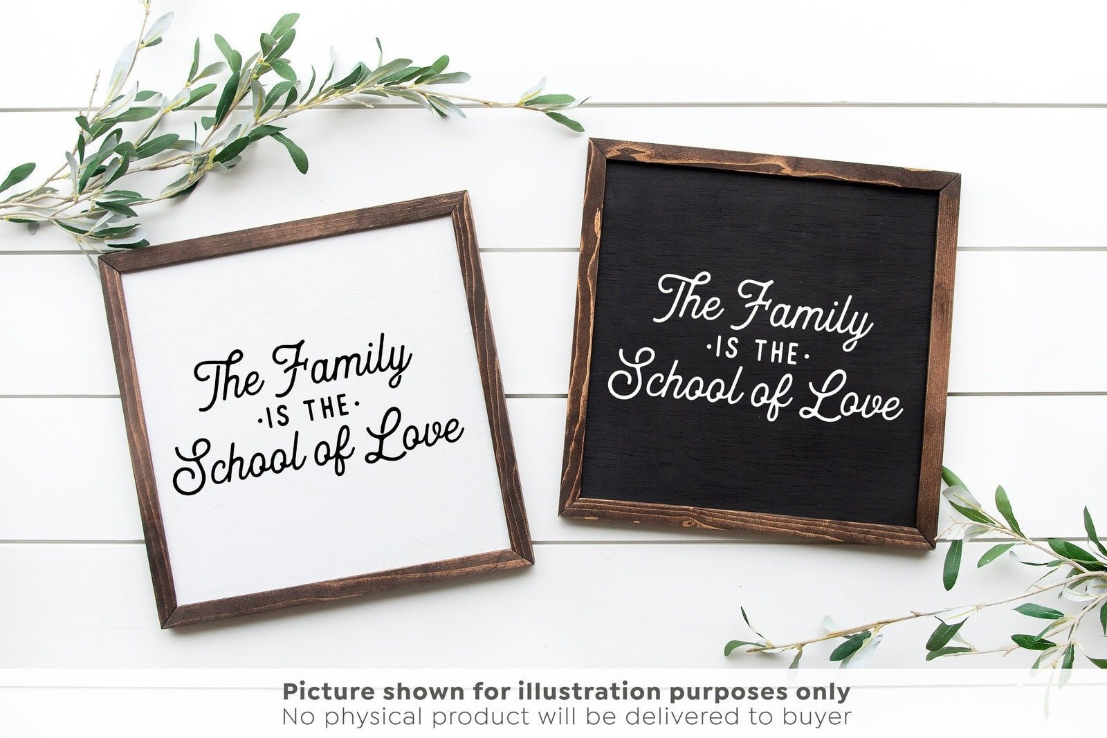 Family School of Love SVG - Little Way Design Co.