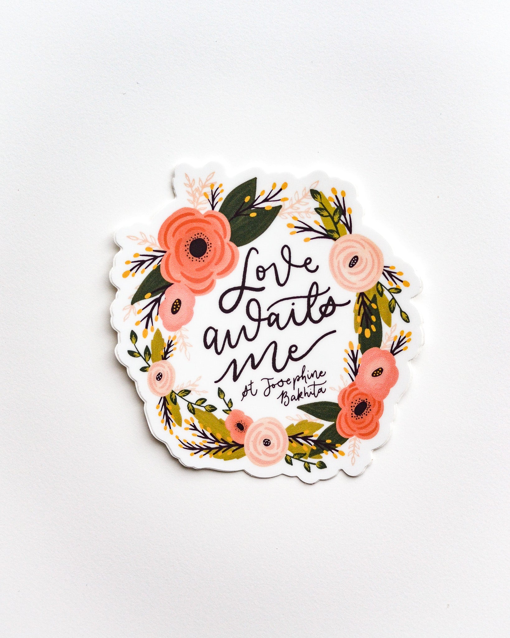 saint josephine bakhita catholic sticker