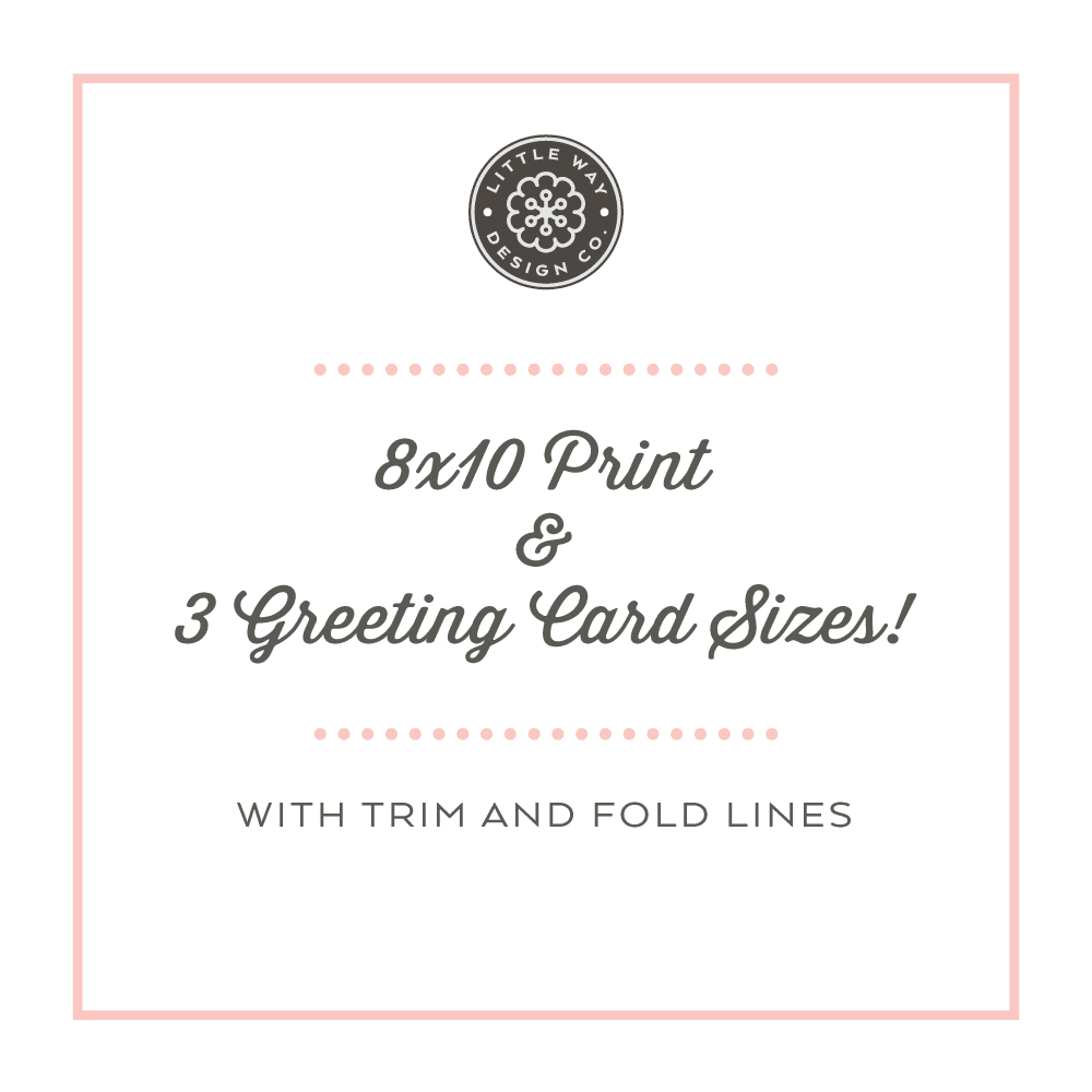 St. Theodore Guerin Hand Lettered Printable - Little Way Design Co.