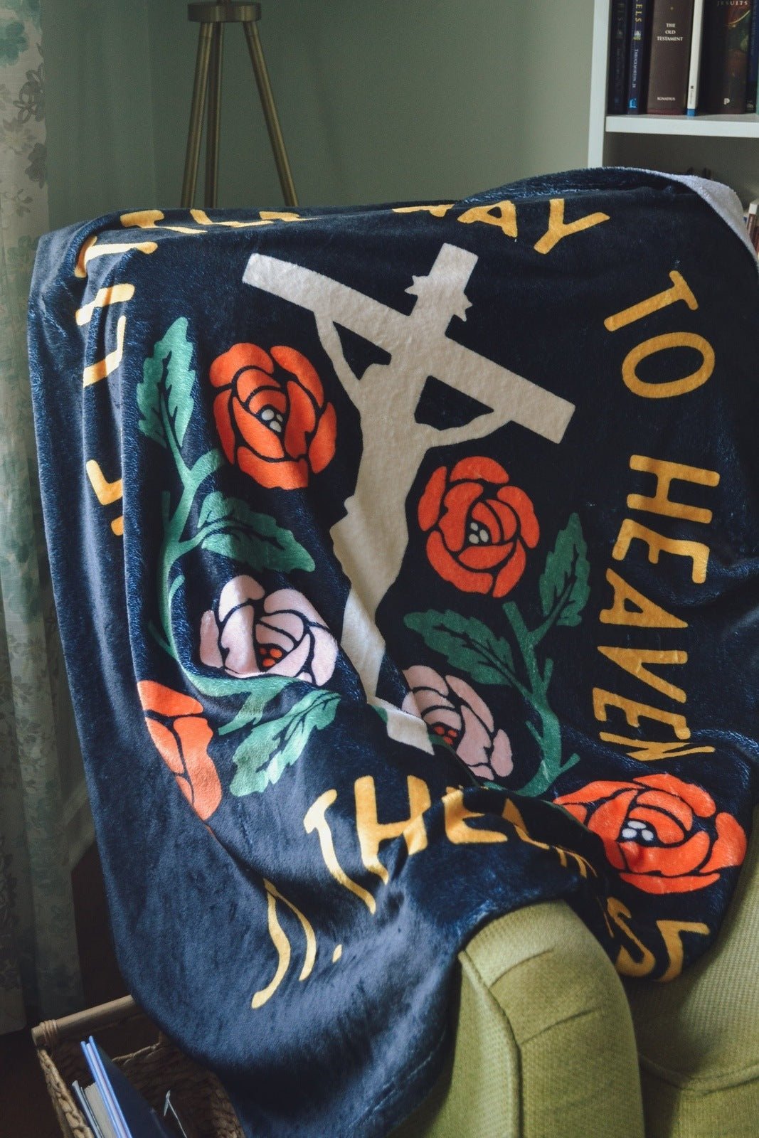 St. Thérèse Catholic Blanket - Little Way Design Co.
