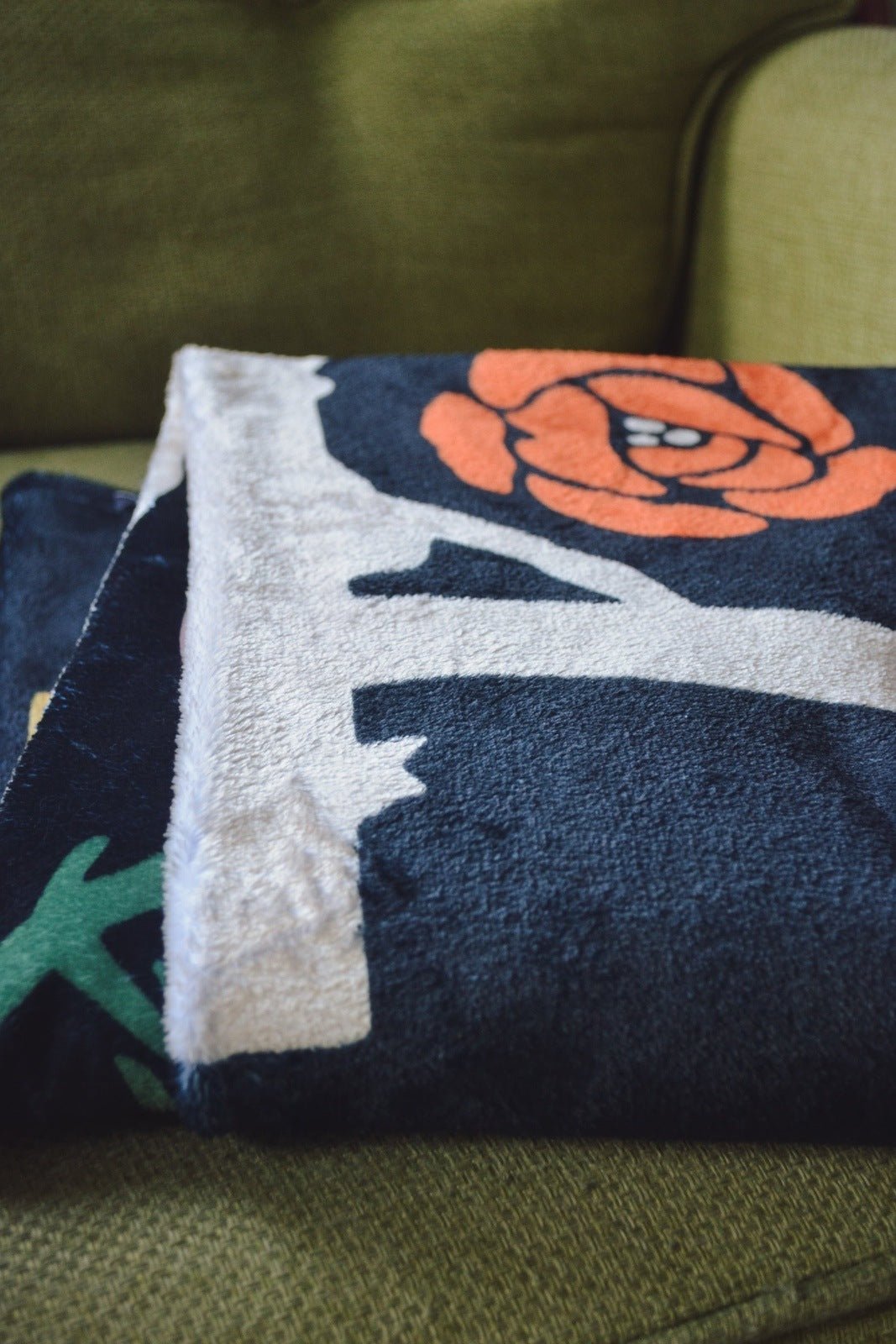 St. Thérèse Catholic Blanket - Little Way Design Co.