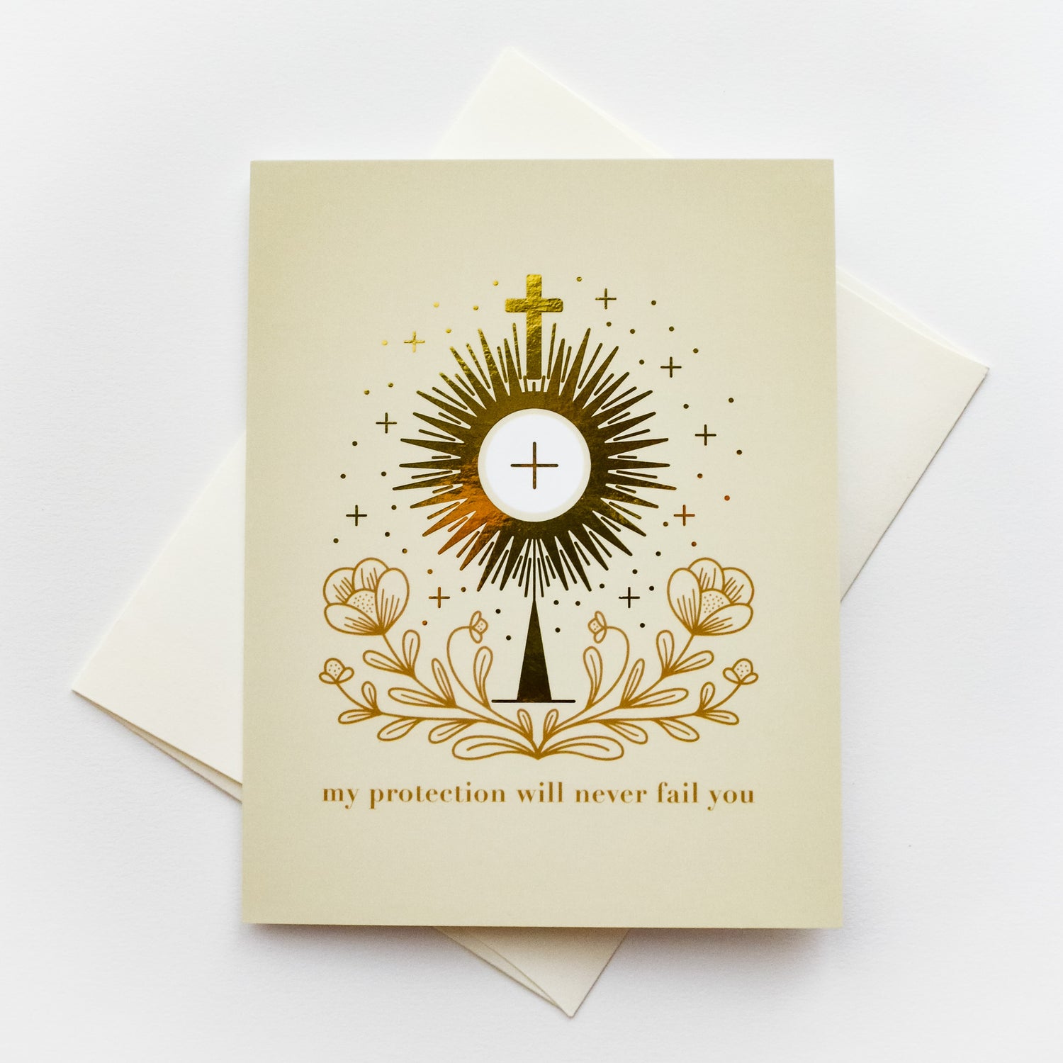 catholic first communion card