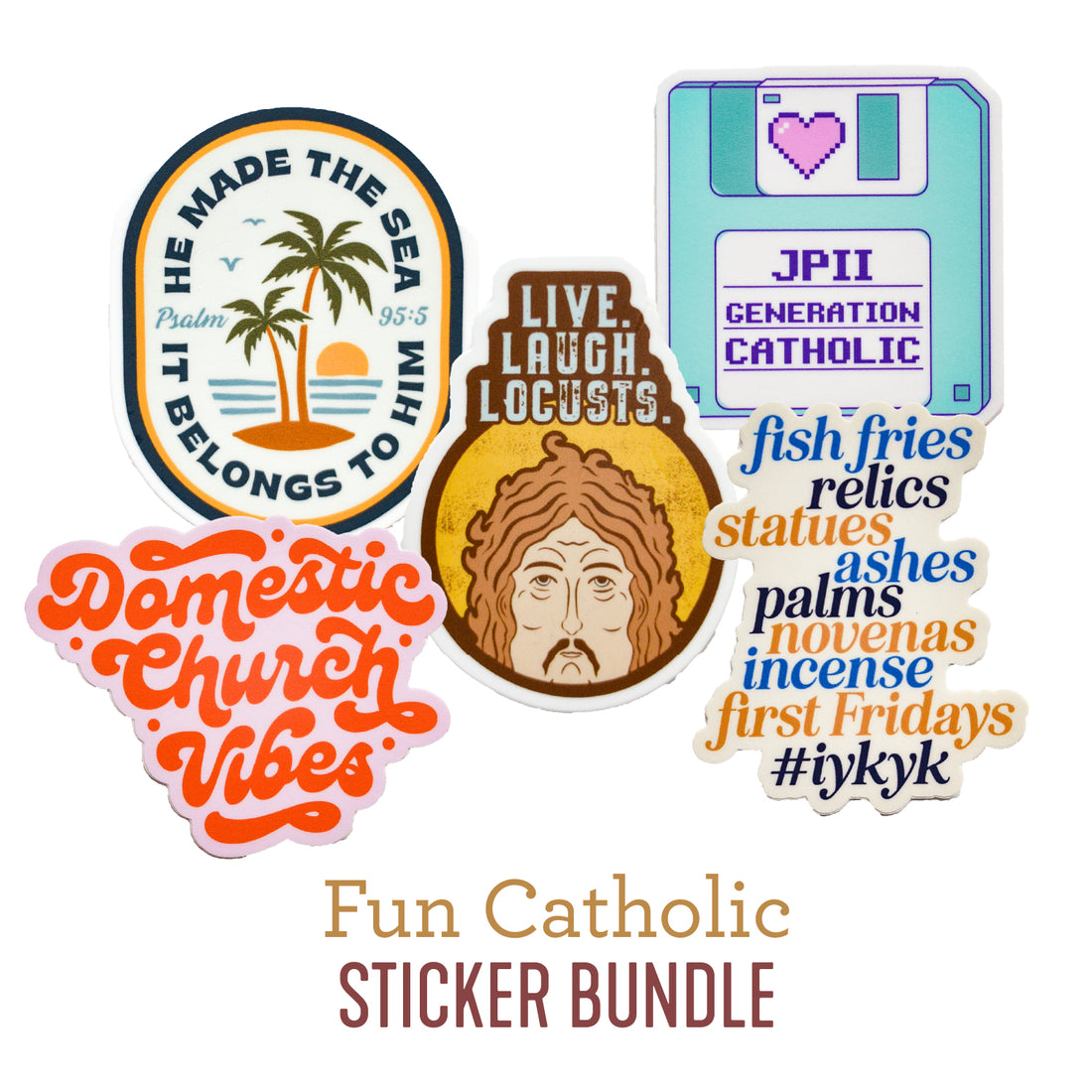 Fun Catholic Sticker Bundle