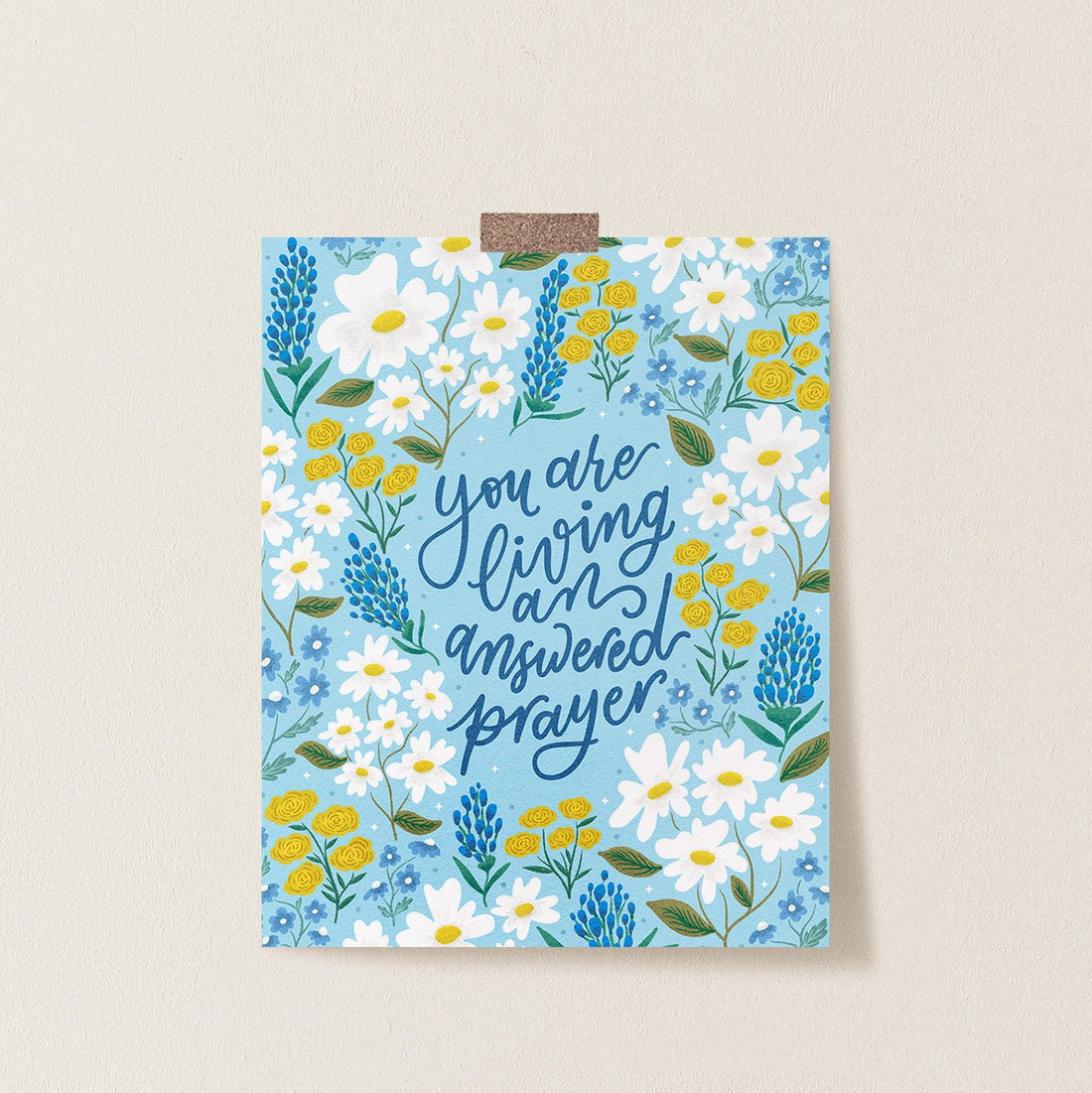 Answered Prayer Catholic Print - Little Way Design Co.