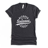 Bl. Solanus Casey V - neck - Little Way Design Co.