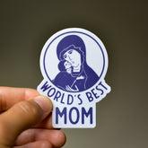 Blessed Mother Catholic Sticker - Little Way Design Co.