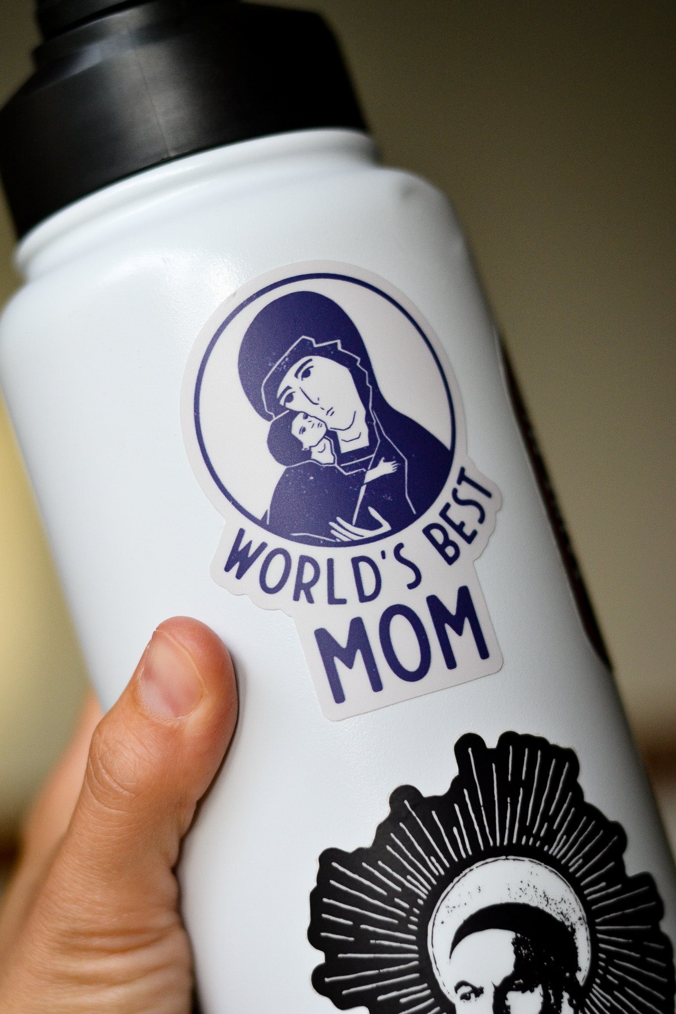 Blessed Mother Catholic Sticker - Little Way Design Co.