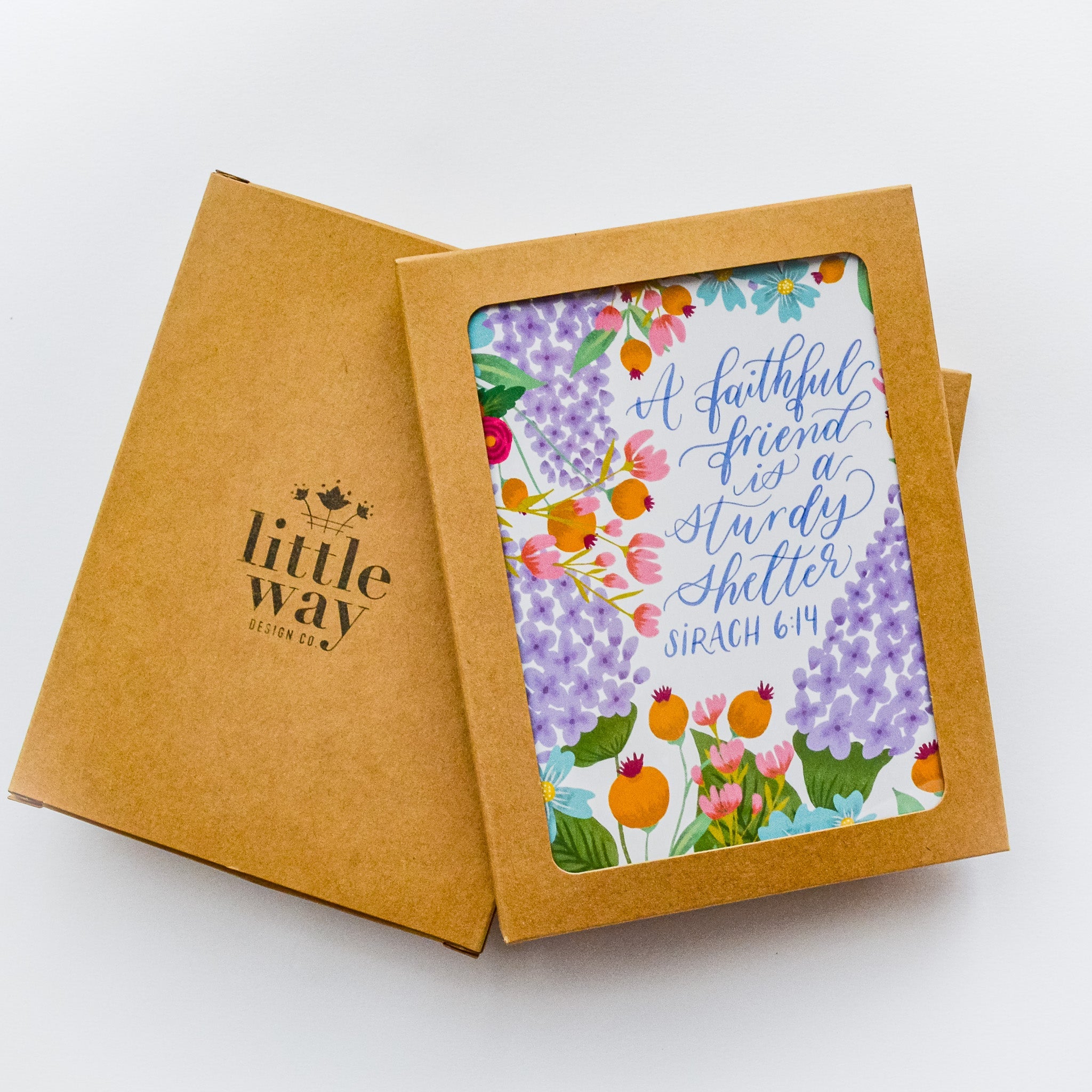 Catholic Friendship Greeting Card - Little Way Design Co.