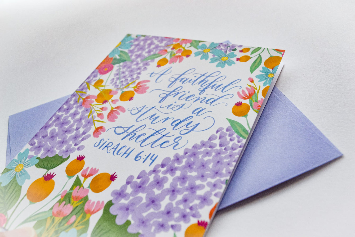 Catholic Friendship Greeting Card - Little Way Design Co.