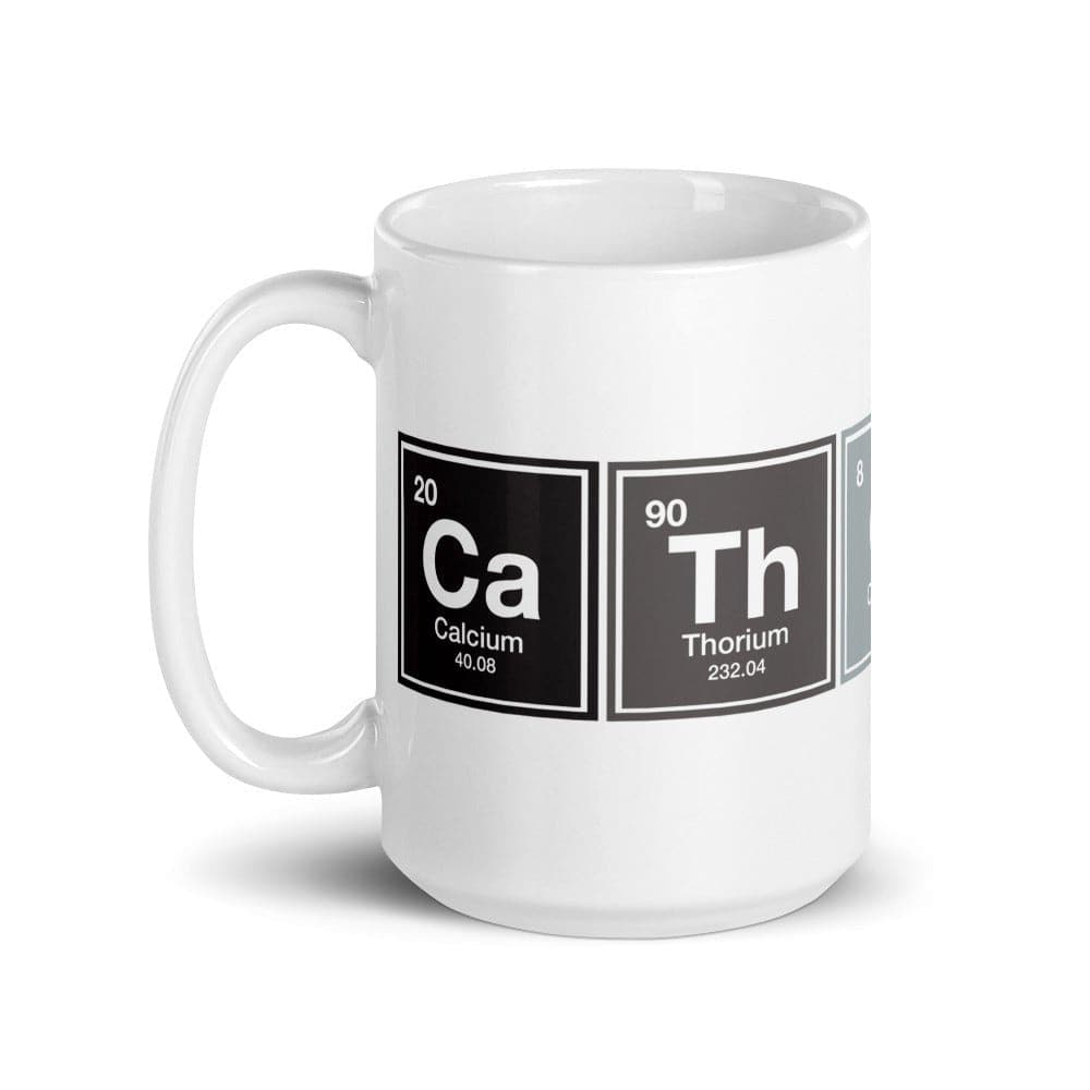 CaThOLiC Periodic Table Mug - Little Way Design Co.