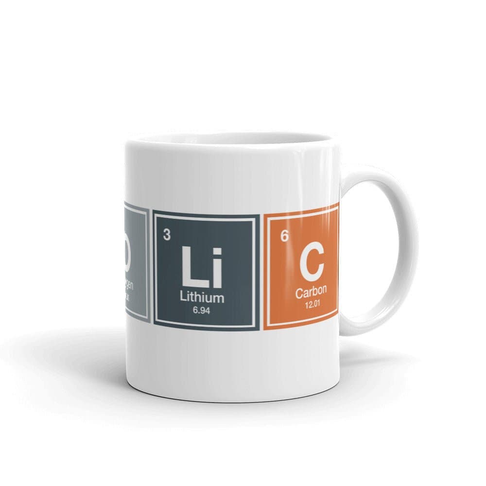 CaThOLiC Periodic Table Mug - Little Way Design Co.