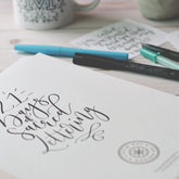 Catholic Printable Lettering Workbook - Little Way Design Co.