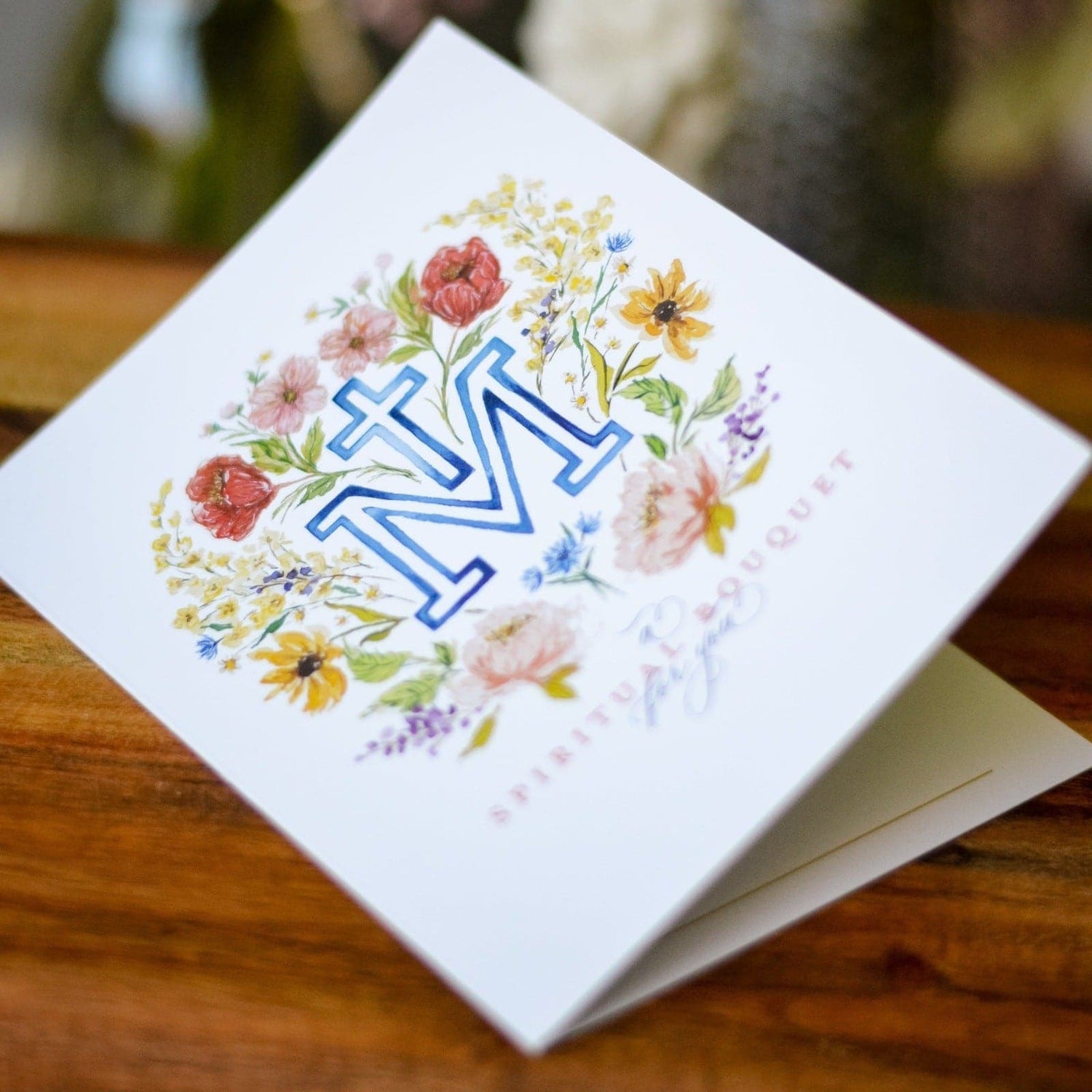Catholic Spiritual Bouquet Card - Little Way Design Co.