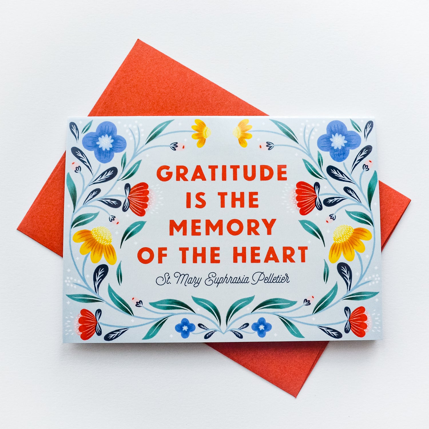 catholic thank you card