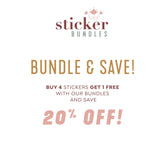 College Student Catholic Sticker Bundle - Little Way Design Co.