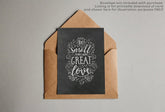 Do Small Things with Great Love Printable - Little Way Design Co.