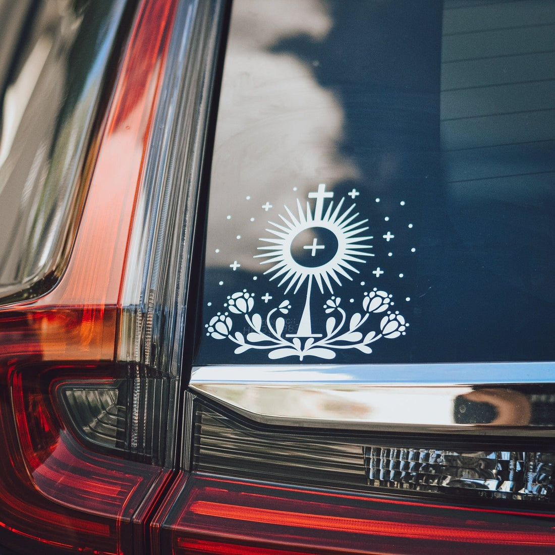 Eucharistic Revival Catholic Car Decal - Little Way Design Co.