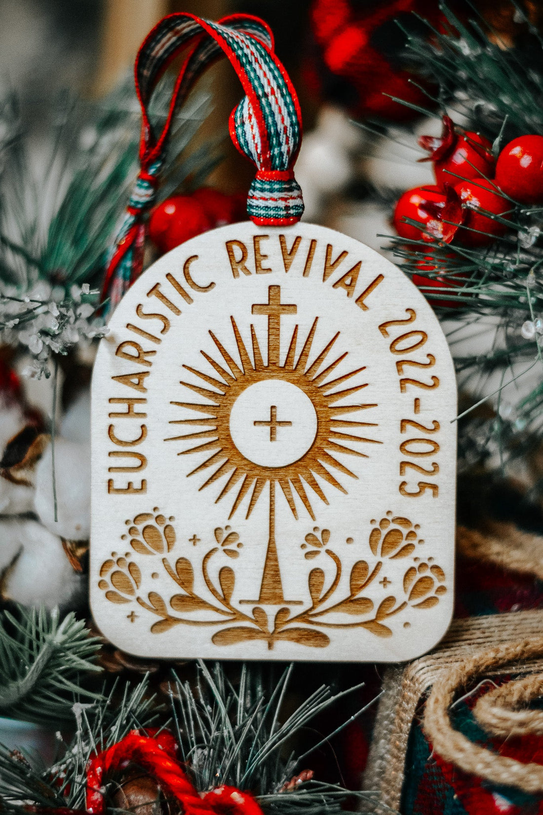 Eucharistic Revival Christmas Ornament - Little Way Design Co.