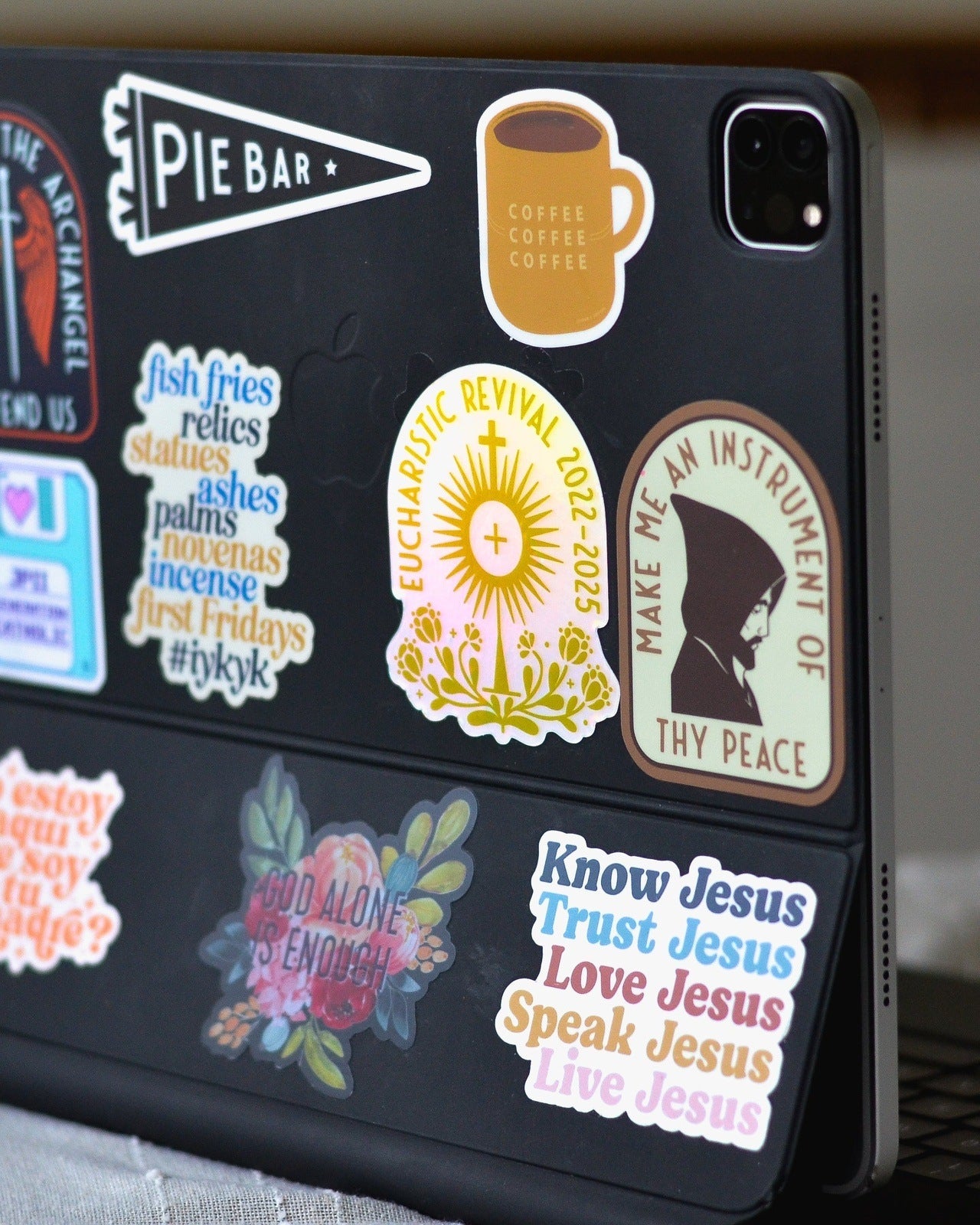 Eucharistic Revival Holographic Sticker - Little Way Design Co.