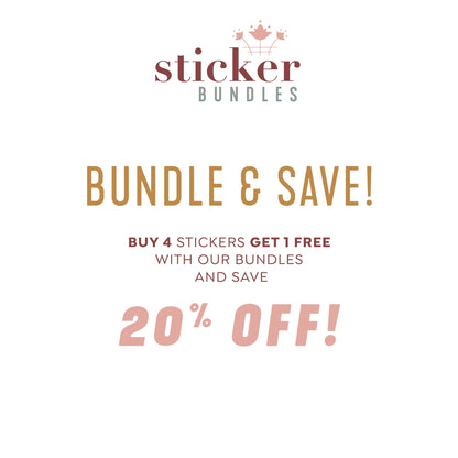 Floral Catholic Sticker Bundle - Little Way Design Co.