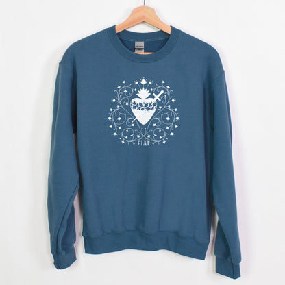 Immaculate Heart Catholic Sweatshirt Crewneck - Little Way Design Co.