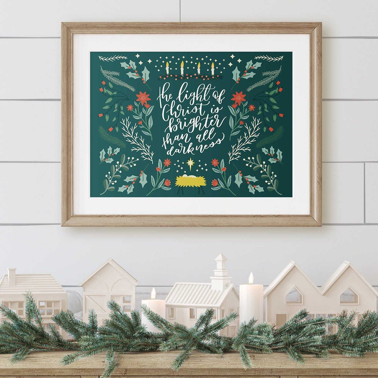 Light of Christmas Printable - Little Way Design Co.