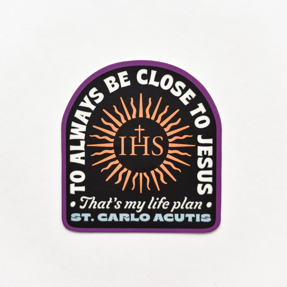 St. Carlo Acutis Catholic Sticker
