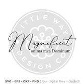 Magnificat SVG - Little Way Design Co.