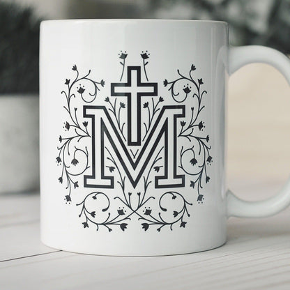 Marian Cross Mug - Little Way Design Co.