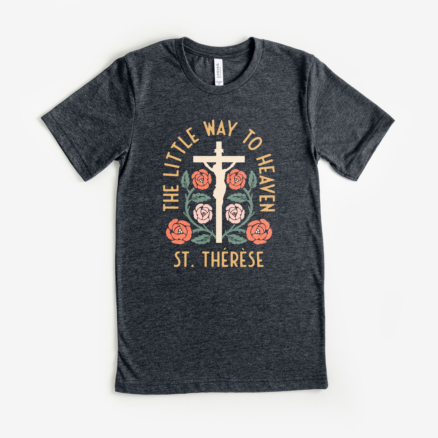 St. Thérèse Little Way Catholic T-shirt