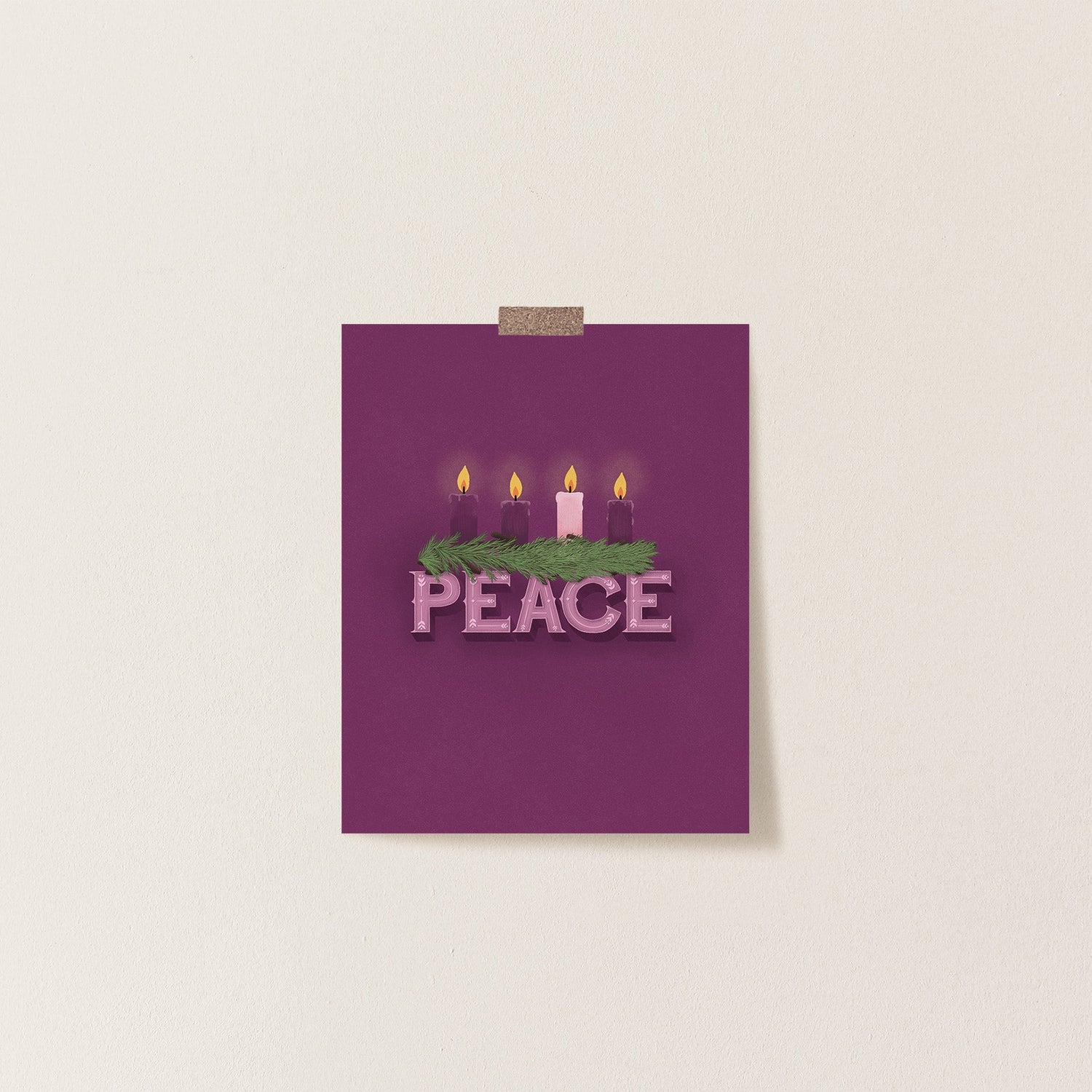 Pack of Four Advent Printables - Little Way Design Co.