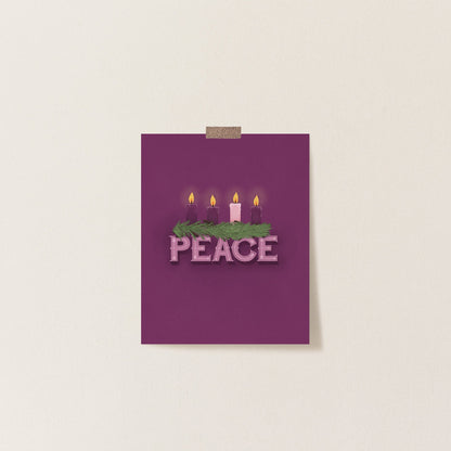 Pack of Four Advent Printables - Little Way Design Co.