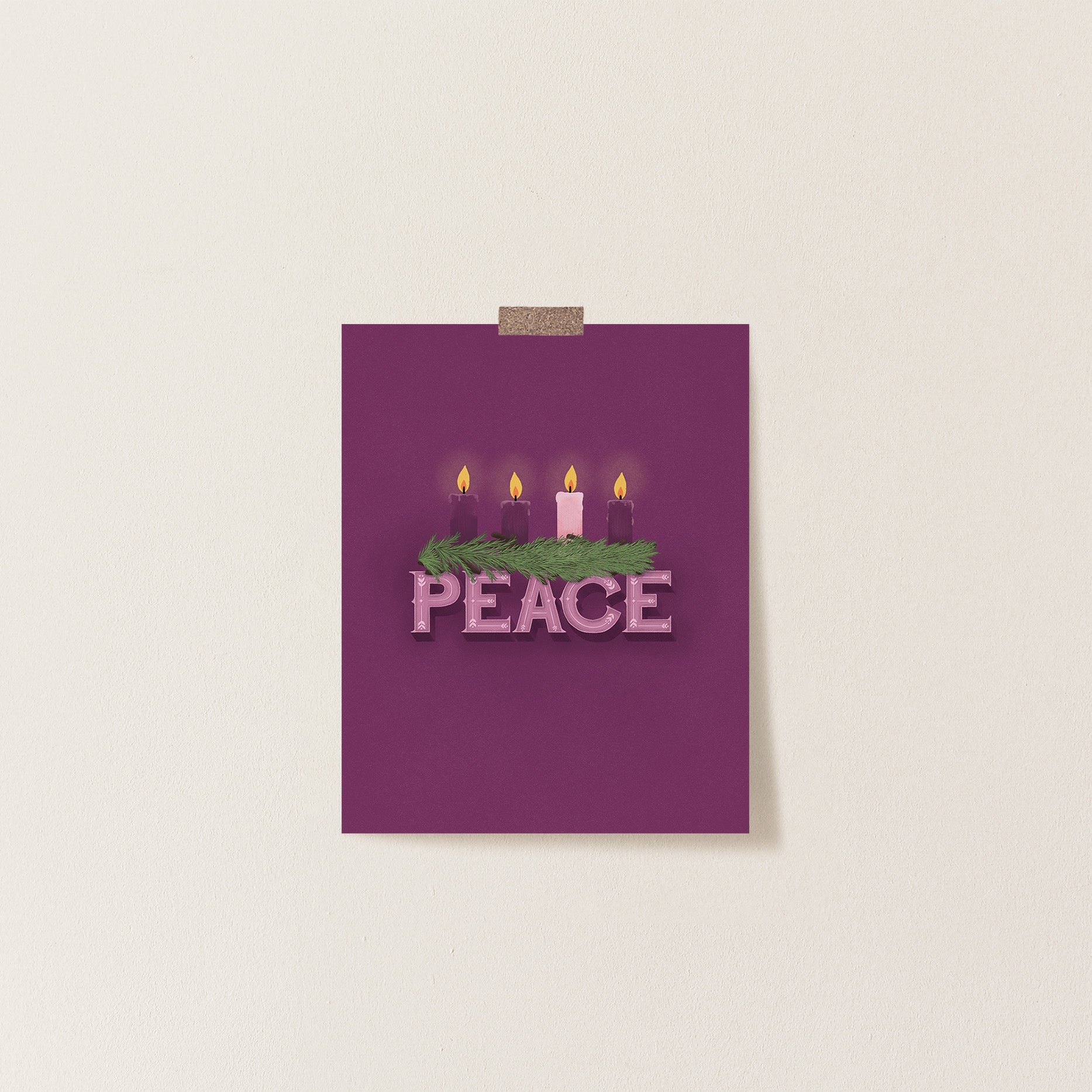 Pack of Four Advent Printables - Little Way Design Co.