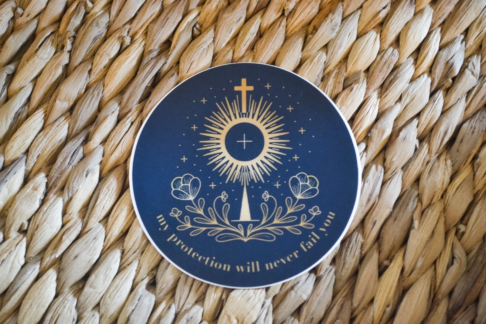 Saint Clare of Assisi Catholic Sticker - Little Way Design Co.
