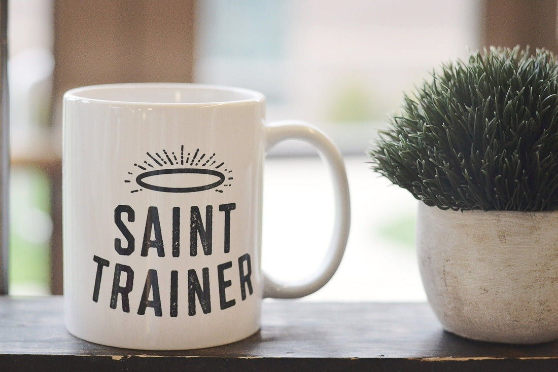 Saint Trainer Mug - Little Way Design Co.