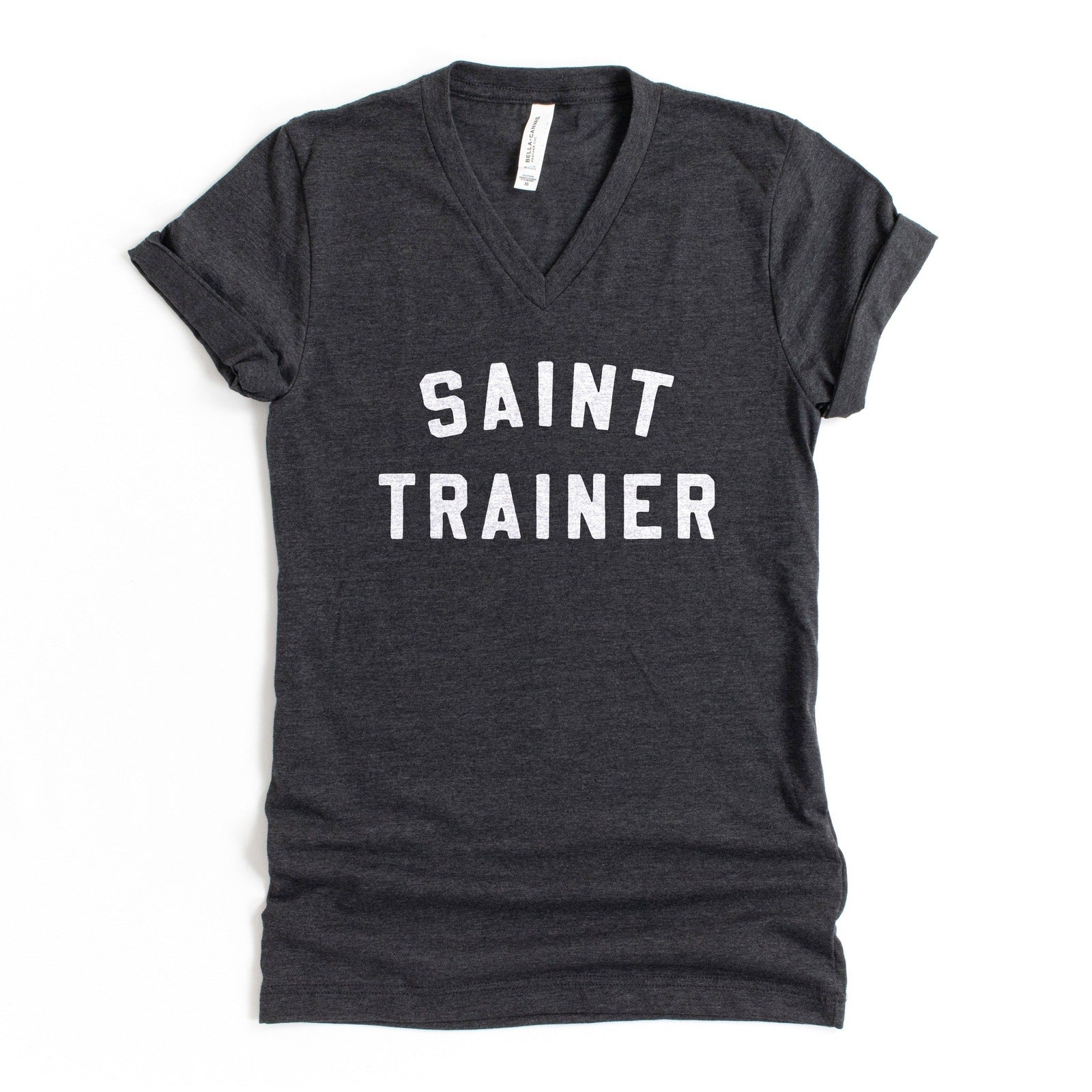 Saint Trainer V - neck - Little Way Design Co.