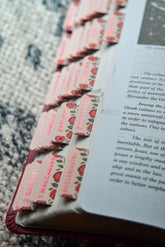 Shower of Roses Catholic Bible Tabs - Little Way Design Co.