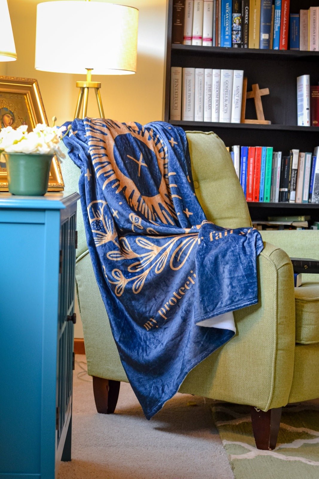 St. Clare of Assisi Blanket - Little Way Design Co.