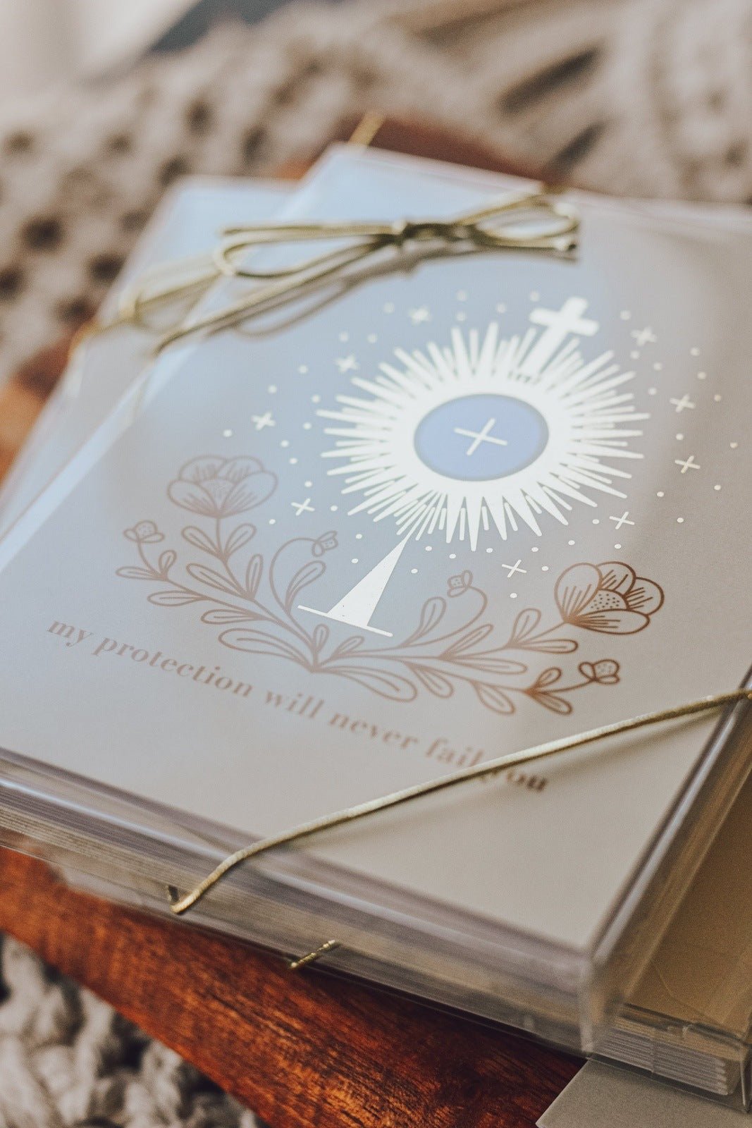 St. Clare of Assisi Greeting Card - Little Way Design Co.