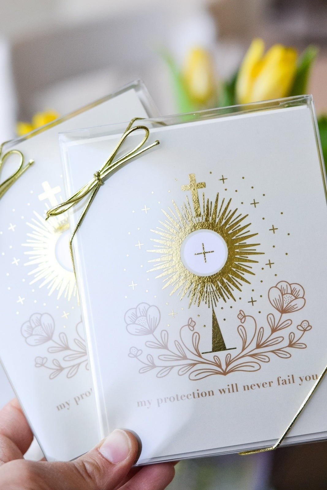 St. Clare of Assisi Greeting Card - Little Way Design Co.