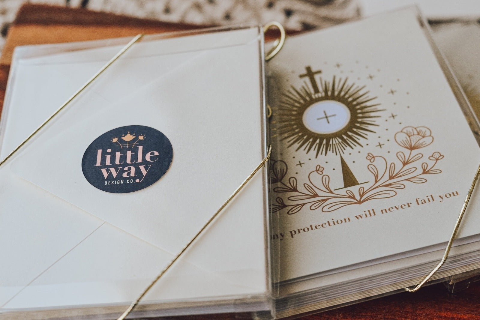 St. Clare of Assisi Greeting Card - Little Way Design Co.