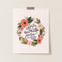 St. Josephine Bakhita Floral Print - Little Way Design Co.