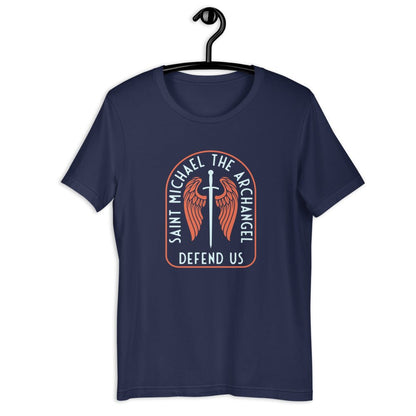 St. Michael Adult T-shirt - Little Way Design Co.