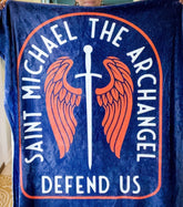 St. Michael Blanket - Little Way Design Co.