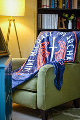 St. Michael Blanket - Little Way Design Co.