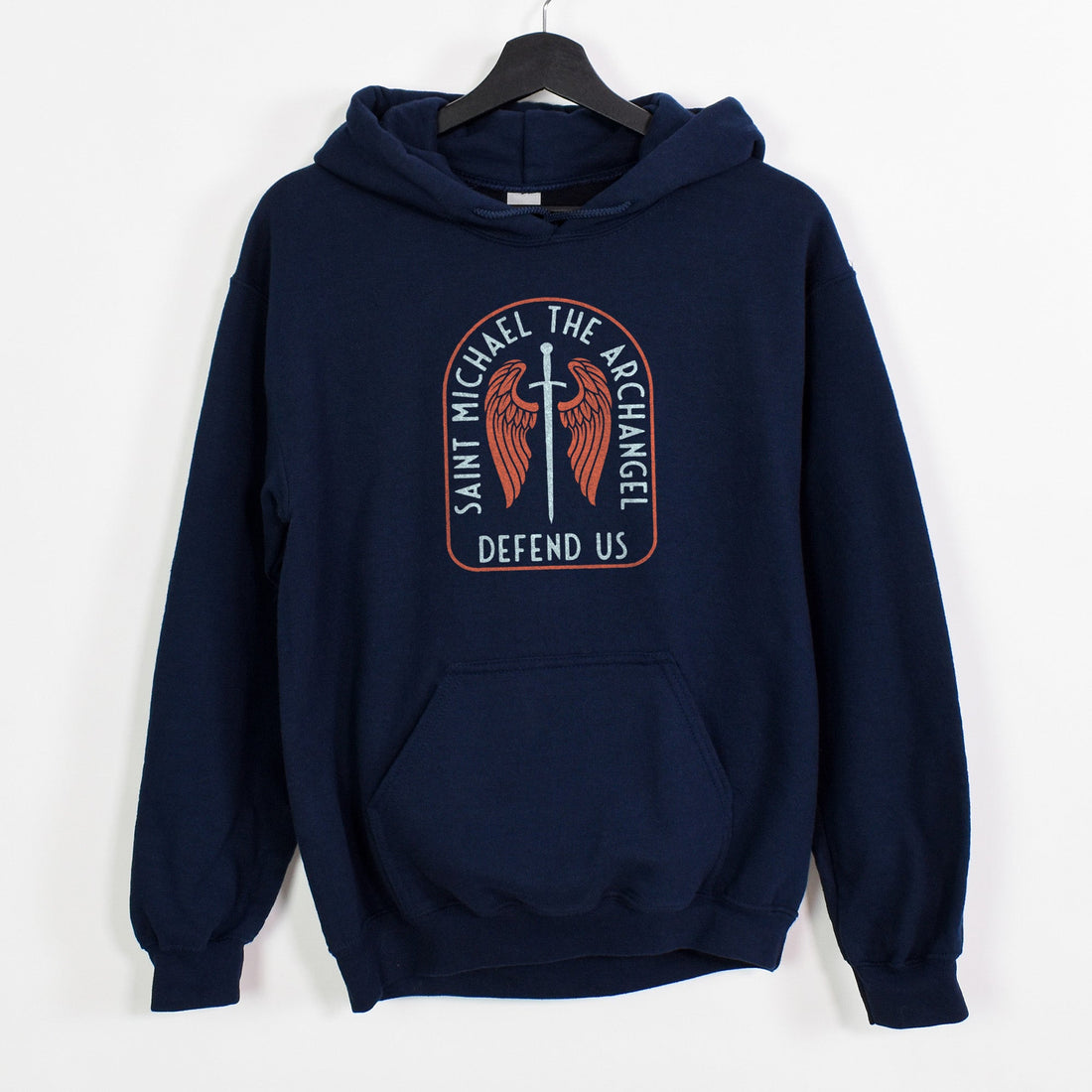 St. Michael Catholic Hoodie - Little Way Design Co.