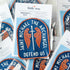 St. Michael Embroidered Patch - Little Way Design Co.