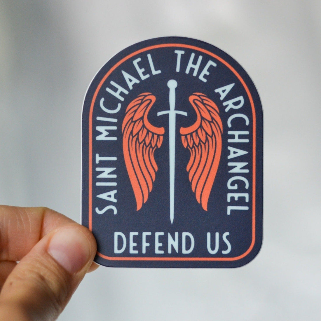 St. Michael Sticker - Little Way Design Co.