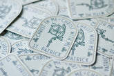 St. Patrick Catholic Sticker - Little Way Design Co.